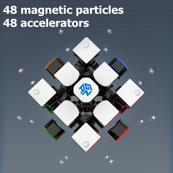 GAN356 Air M 3x3x3 Numerical Speed Cube Stickerless